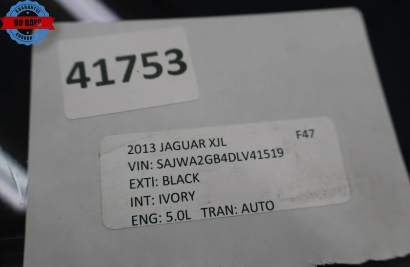 Load image into Gallery viewer, 10-19 Jaguar XJL X351 Rear Right Passenger Side Door Window Auto Glass Oem
