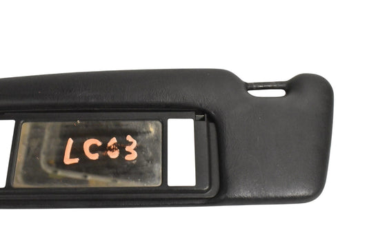 90-02 Mercedes 300SL SL500 SL320 Left Driver Side Sunvisor Sun Visor Black Oem