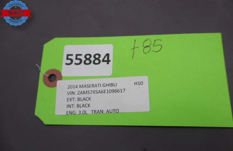 Load image into Gallery viewer, 14-19 Maserati Ghibli Rear Right Side Bumper Valance Lower Cover Panel Trim OEM
