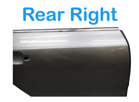 12-18 Audi A7 Quattro Rear Right Passenger Side Door Shell Panel 4G8833052A Oem