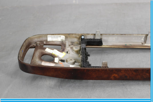 07-09 Mercedes S600 W221 Center Console Armrest Arm Rest Trim Bezel Wood Oem