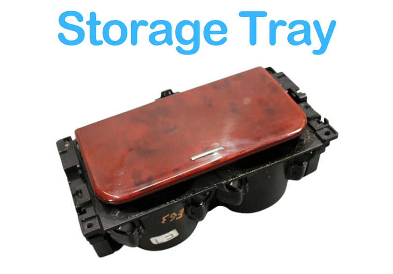 Load image into Gallery viewer, 07-17 Lexus LS460 LS460L Centre Console Dual Drink Cup Holder Storage Tray Oem
