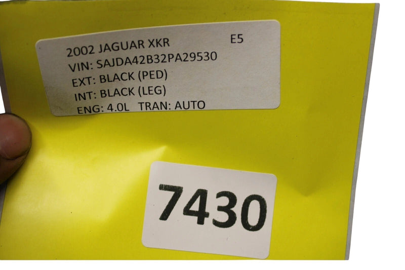 Load image into Gallery viewer, 01-04 Jaguar X100 XKR KK8 Front Bumper Cover Panel Assembly Black HJE6468AC OEM
