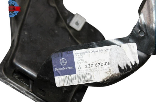 03-08 Mercedes SL500 SL55 Upper Radiator Core Support Headlight Bracket Oem