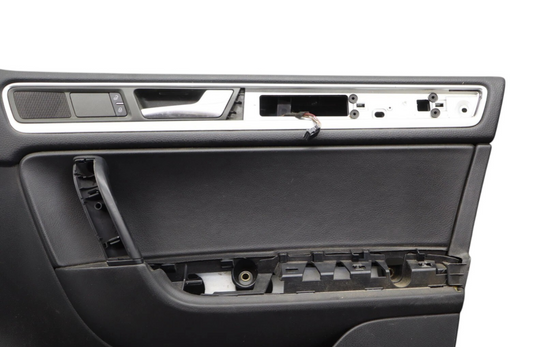 11-14 Volkswagen VW Touareg Front Right Passenger Side Interior Door Panel Oem