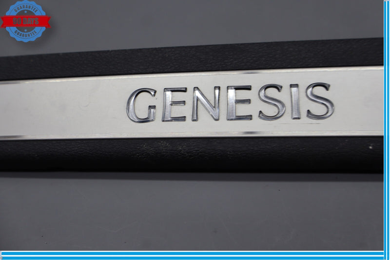 Load image into Gallery viewer, 15-19 Hyundai Genesis G80 Front Right Passenger Sill Scuff Trim Panel Black Oem

