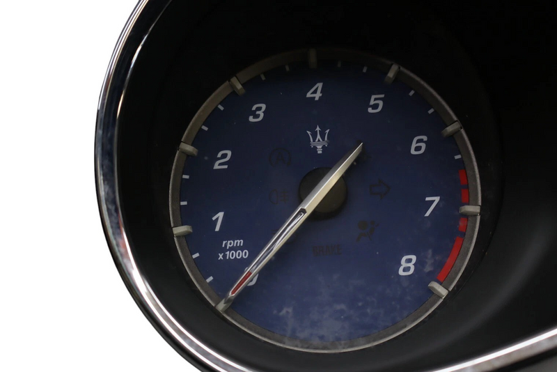 Load image into Gallery viewer, 2014 Maserati Quattroporte SQ4 M156 Instrument Cluster Speedometer Black Oem
