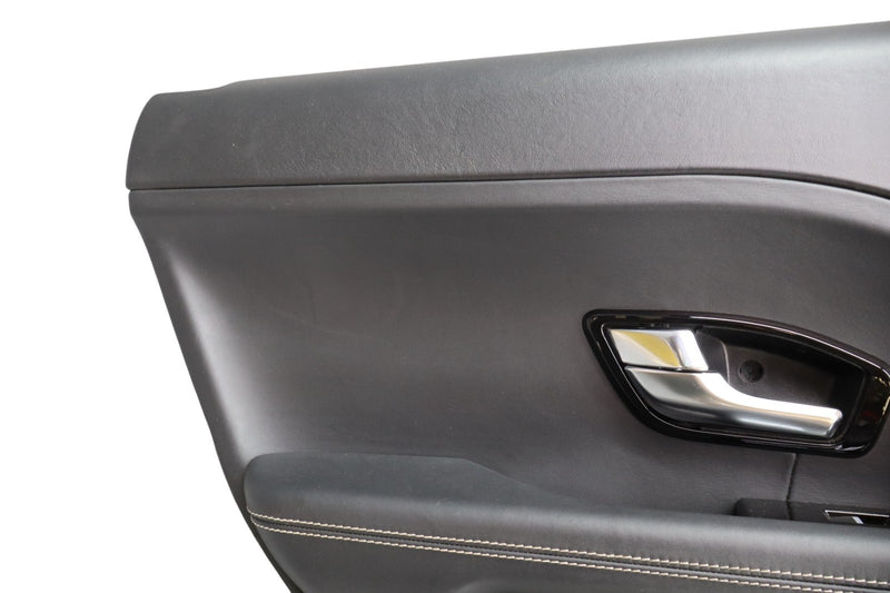 Load image into Gallery viewer, 12-19 Range Rover Evoque L538 Rear Left Door Trim Panel Assembly Black Oem
