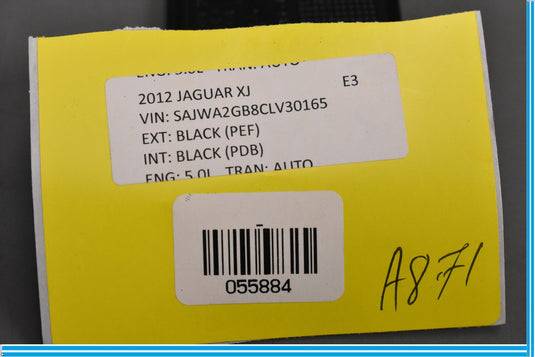 10-15 Jaguar XJ XJL X351 Front Left Driver Side Door Panel Trim Piece Oem