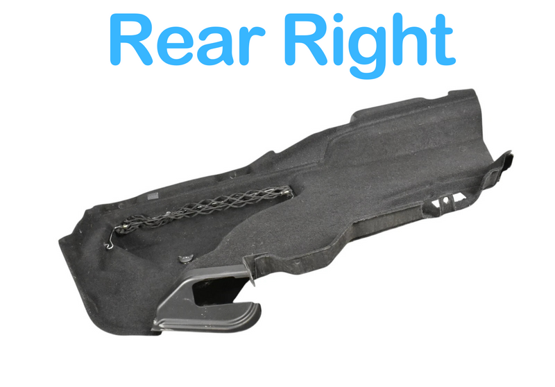 Load image into Gallery viewer, 14-20 Maserati Quattroporte Rear Right Side Trunk Quarter Trim Cover Panel Oem
