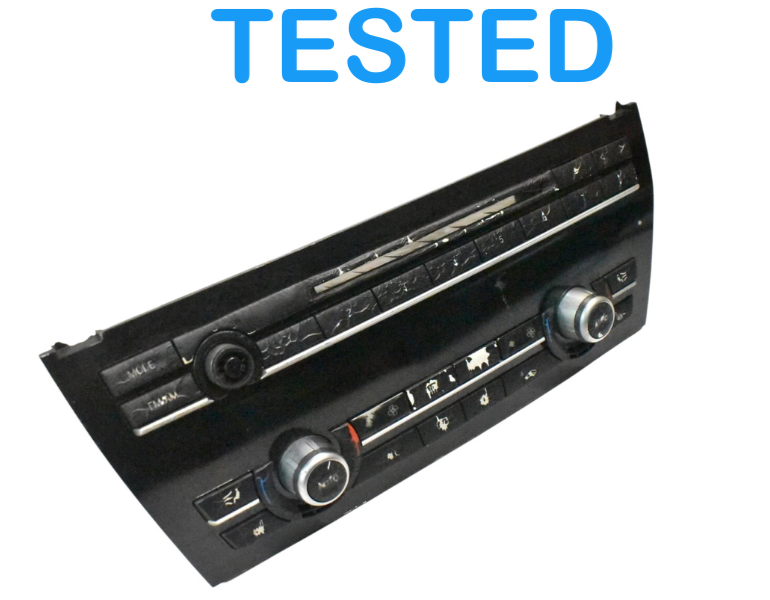Load image into Gallery viewer, 09-12 BMW F02 750 740 Front Radio AC Heat Climate Control Switch 9233645 OEM
