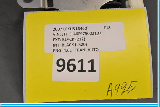 07-09 Lexus LS460 Rear Left Driver SideRadio Receiver Noise Filter Oem