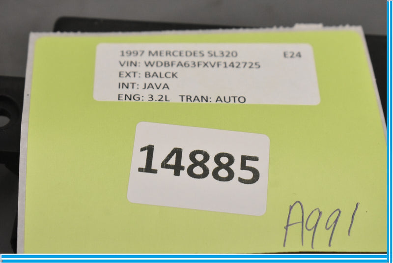 Load image into Gallery viewer, 94-02 Mercedes R129 SL500 SL320 Infrared Anti Theft Alarm Control Module Oem
