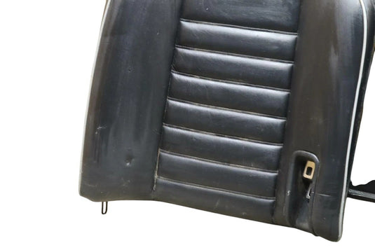 91 Bentley Turbo R Rear Left & Right Black Leather Seat Cushion Assembly Oem