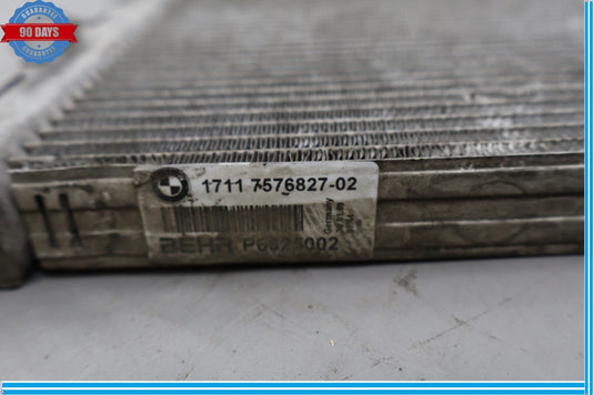 09-15 BMW 750i 750Li Front Engine Coolant Cooling Auxiliary Radiator Oem