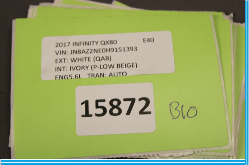 Load image into Gallery viewer, 11-17 Infiniti QX56 QX80 Center Rear 3rd Row Seatbelt Buckle Oem
