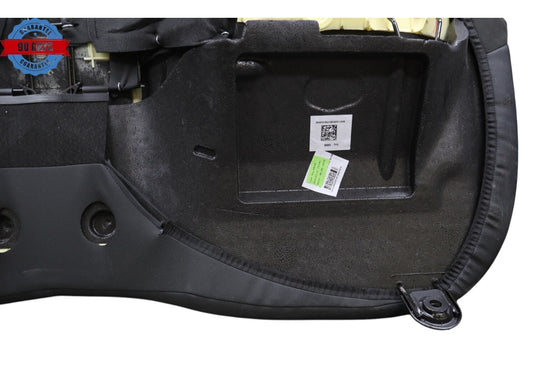 14-20 Maserati Ghibli Rear Seat Lower Bottom Cover Cushion Black Oem