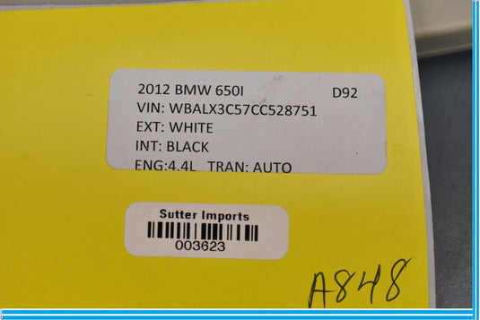 12-15 BMW F06 F12 F13 640I 650I Antenna Amplifier Diversity Module Unit Oem