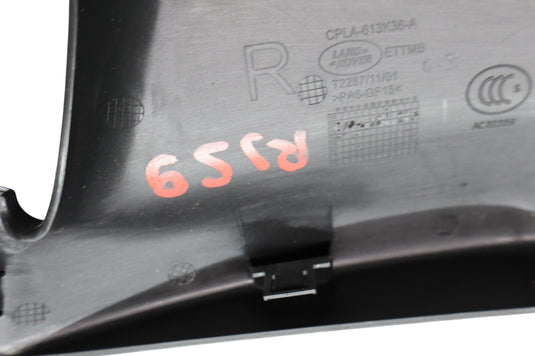 13-22 Range Rover Sport Rear Right Seat Belt Seatbelt Retractor Cover Trim Oem