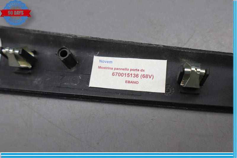 Load image into Gallery viewer, 14-20 Maserati Ghibli M157 Rear Right Door Panel Trim Panel Wood Oem

