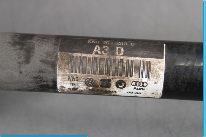 Load image into Gallery viewer, 11-18 Audi A8 Rear Left Driver Side Axle Shaft Driveshaft Oem
