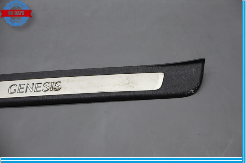 Load image into Gallery viewer, 15-16 Hyundai Genesis Front Left Driver Side Door Sill Scuff Plate Trim Oem
