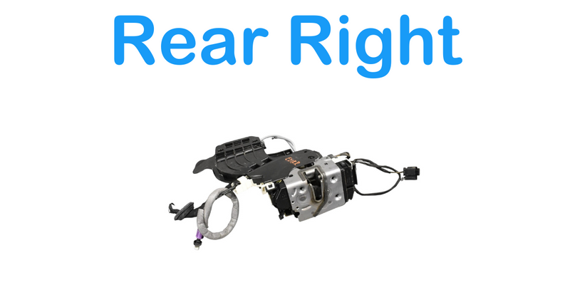 Load image into Gallery viewer, 12-16 Mercedes X166 GL450 Rear Right Passenger Side Door Lock Latch Actuator Oem
