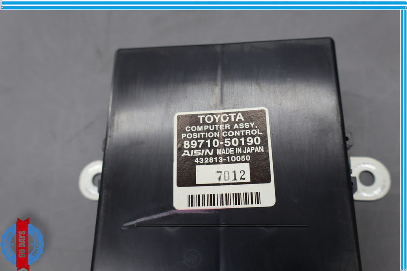 Load image into Gallery viewer, 07-09 Lexus LS460 LS460L Rear Right Seat Mounted Position Control Module Oem
