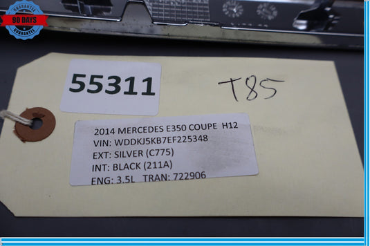 10-17 Mercedes W207 E350 Convertible Right Side Interior Door Panel Trim Oem