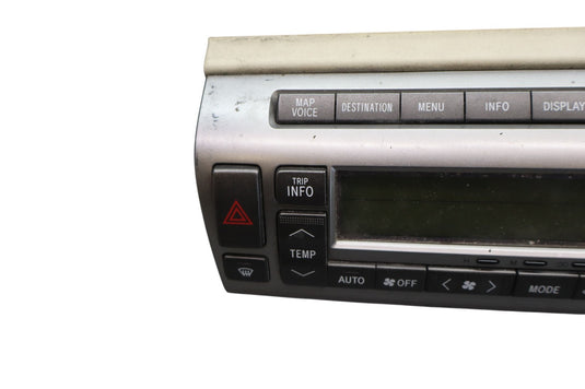 02-08 LEXUS SC430 HVAC AC Heater Temperature Climate Control Unit Digital Oem
