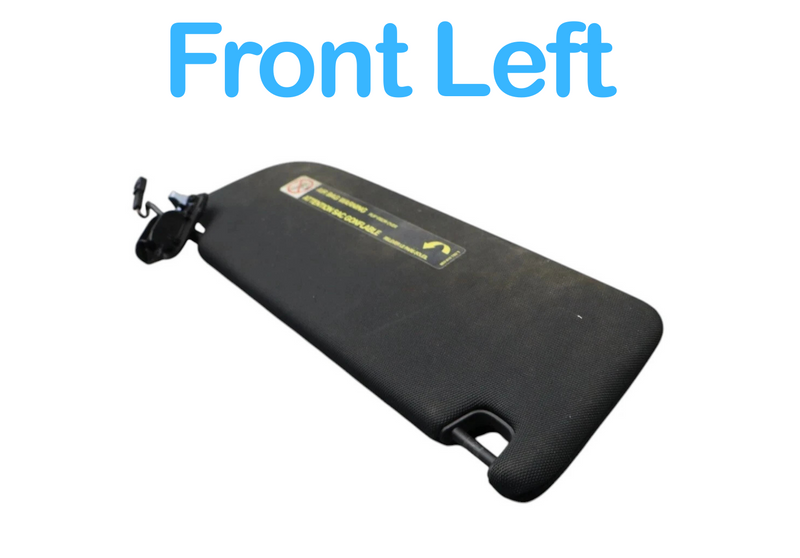 Load image into Gallery viewer, 12-16 Audi A6 Quattro A7 Quattro Front Left Driver Sunvisor Sun Visor Black Oem
