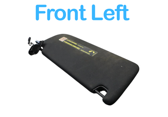 12-16 Audi A6 Quattro A7 Quattro Front Left Driver Sunvisor Sun Visor Black Oem