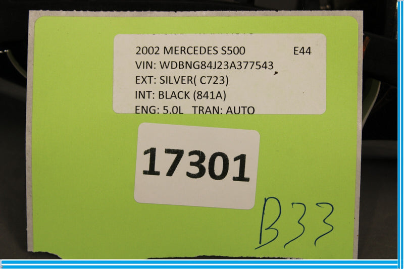 Load image into Gallery viewer, 00-06 Mercedes S500 S600 Front Left Driver Side Exterior Door Handle Silver Oem
