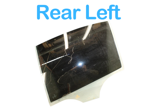 12-18 BMW 328i 320i 420i F30 Rear Left Driver Side Door Window Auto Glass Oem