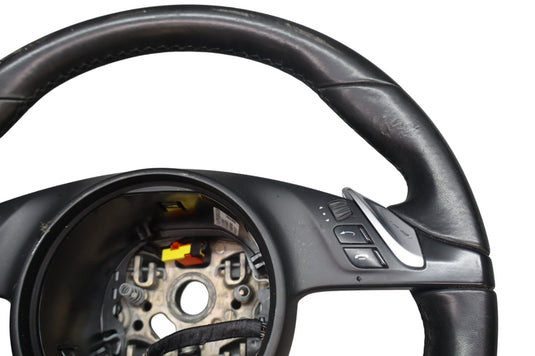 11-16 Porsche Panamera 970 Cayenne Steering Wheel w/ Paddle Shifters Oem