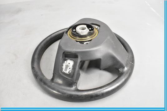 10-18 Jaguar XJ XJL X351 Steering Wheel Handle Black Leather Oem