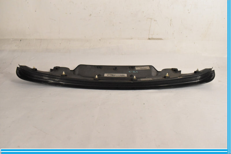 Load image into Gallery viewer, BMW F01 F02 740 750 REAR TRUNK LID LICENSE PLATE MOLDING TRIM COVER PANEL BLACK
