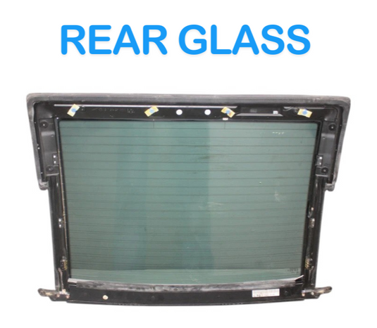 03-12 Mercedes R230 SL500 SL55 AMG Rear Back Windshield Glass 12042310000 OEM