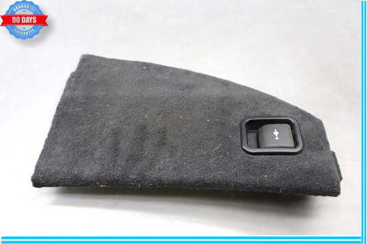 10-17 BMW 535i GT xDrive Rear Left Trunk Carpet Trim Socket 7229315 Oem