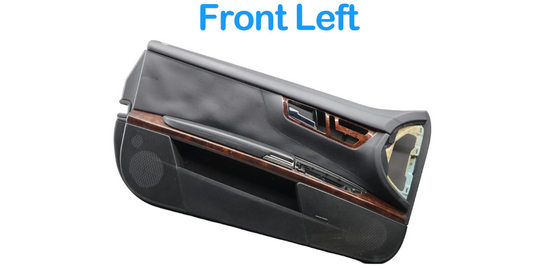 07-14 Mercedes W216 CL550 Front Left Driver Side Interior Door Panel Oem