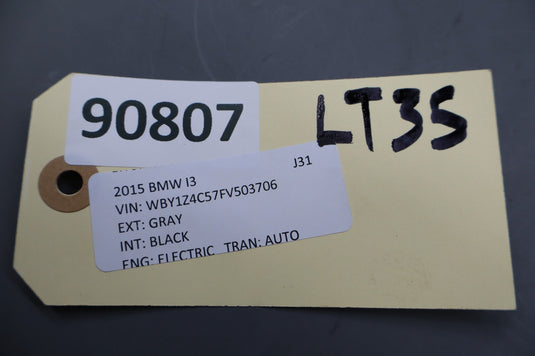 14-20 BMW i3 i3s Splash Guard Shield Engine Bay Compartment Rearward Oem