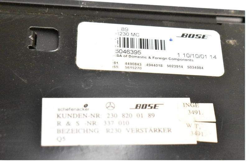 Load image into Gallery viewer, 03-04 Mercedes SL500 SL55 AMG Amplifier Amp Bose Audio Sound 2308200189 OEM
