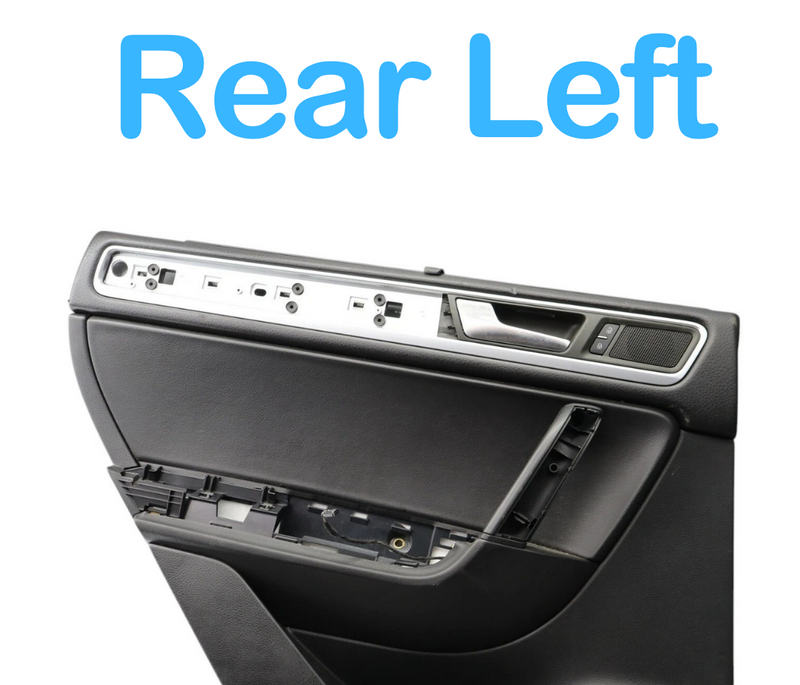 Load image into Gallery viewer, 11-14 Volkswagen Touareg Rear Left Driver Side Interior Door Cover Panel Oem
