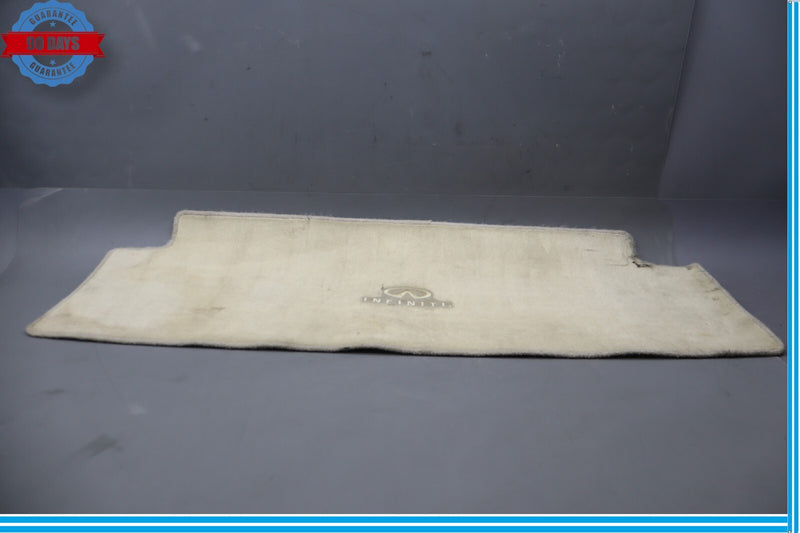 Load image into Gallery viewer, 11-17 Infiniti QX56 QX80 Rear Trunk Carpet Cover Liner Mat Beige Oem

