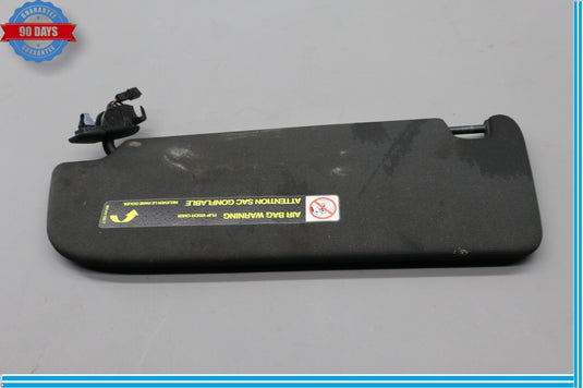 12-15 Audi a7 Quattro Front Right Passenger Side Sun Visor Sunvisor Black Oem