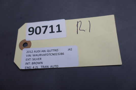 11-15 Audi A8L Quattro Front Side Night Vision Camera 180° 4H0998552 Oem