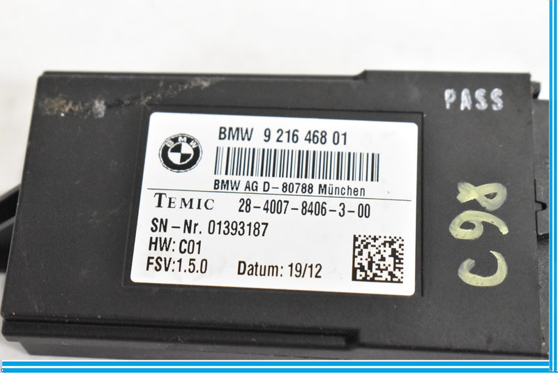 Load image into Gallery viewer, 11-16 BMW 528i 535i 550i F10 Seat Control Module Unit Temic 9216468 Oem
