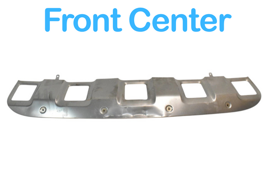 06-08 Mercedes ML500 Front Center Lower Bumper Plate Trim Grille 1648850022 OEM
