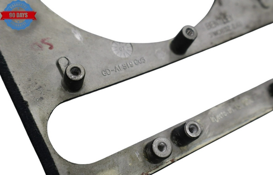 03-12 Bentley Continental GTC Center Console Shifter Trim Bezel Wood Black Oem