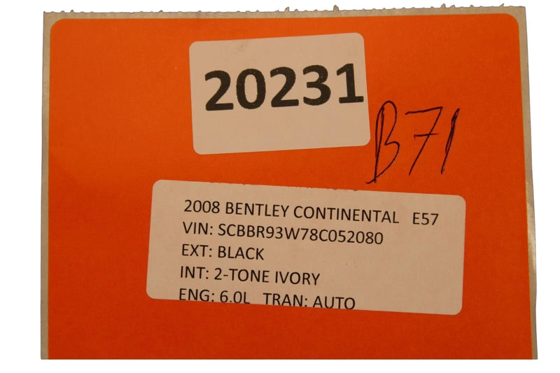 Load image into Gallery viewer, 06-13 Bentley Continental Flying Spur Rear Right Side D Pillar Quarter Trim OEM
